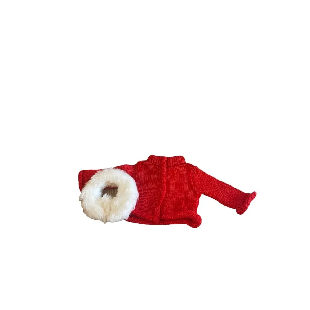 American Girl Doll Polar Bear Winter Sweater And Headband